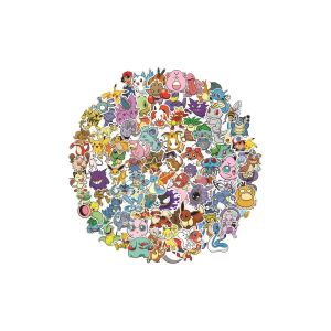 Pokémon Stickers - 200 stuks