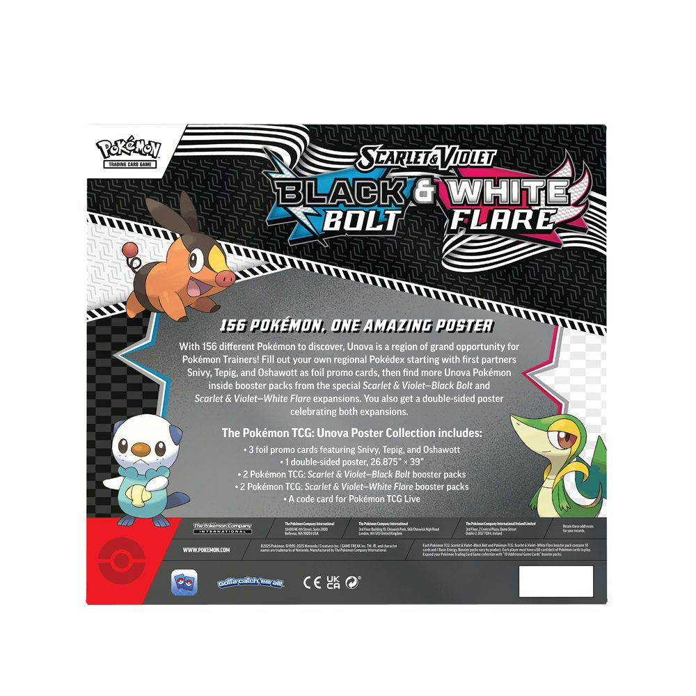 Black Bolt & White Flare - Poster Collection - Afbeelding 4